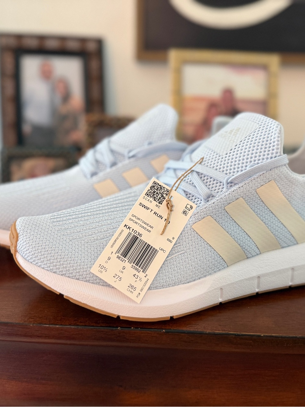 adidas Run Swift 1.0 - Women’s Size 10.5 - Light Blue Sneakers - NWT